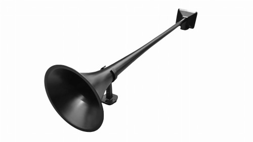 Sygnał pneumatyczny HADLEY (lakierowany na czarny mat, aluminium, okrągły, 95 cm, bez pokrywy), nr kat. H00894BCE