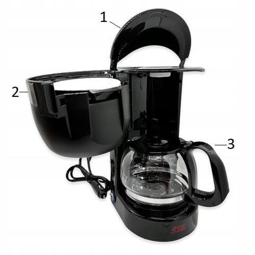 21CM100242 Ekspres do kawy przelewowy 24V Roadchef 0,65L 300W
