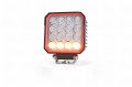 Lampa robocza ze światłem stroboskopowym (R65) SKYLED RED LINE kwadratowa 36W,10-32V, 3420 Lm, IP67 (światło rozproszone) ADR, nr kat. 13SL50172F