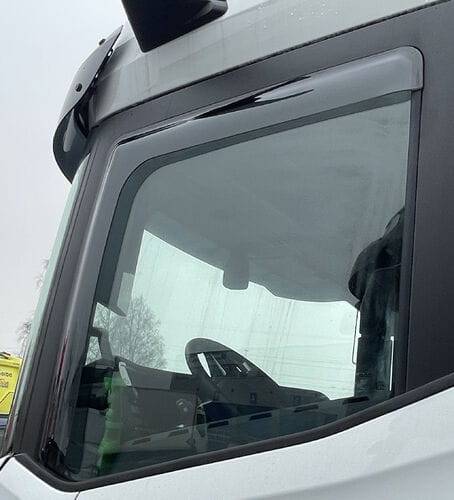Owiewki na szyby boczne DAF XD/XF/XG/XG+, 2022-, długie, nr kat. 148615S222