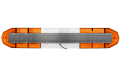 Belka ostrzegawcza SKYLED (1517 mm) z sekcją centralną, pomarańczowe światło LED 12/24V, nr kat. 13SL41105OW
