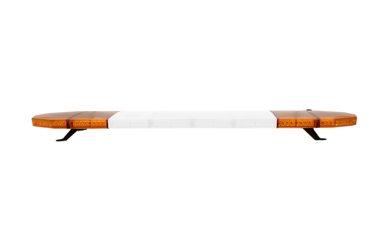 Belka ostrzegawcza SKYLED (1357 mm) z sekcją centralną, pomarańczowe światło LED 12/24V, nr kat. 13SL41103OW