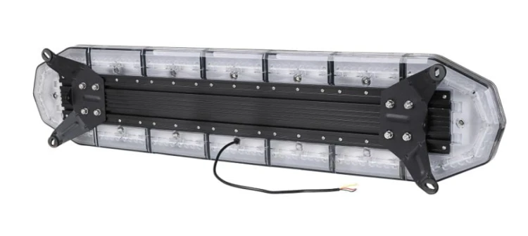 Belka ostrzegawcza SKYLED (1197 mm) z sekcją centralną, pomarańczowe światło LED 12/24V, nr kat. 13SL41102OW
