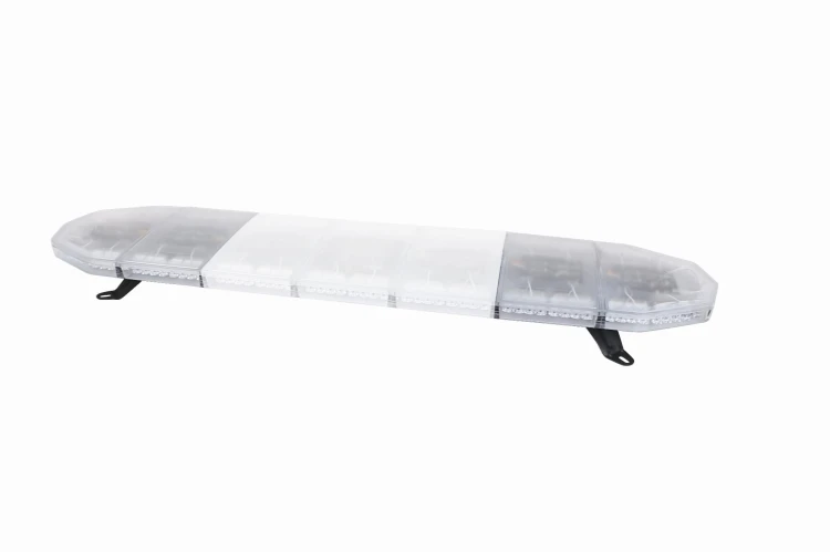 Belka ostrzegawcza SKYLED (1197 mm) z sekcją centralną, pomarańczowe światło LED 12/24V, nr kat. 13SL41102CW