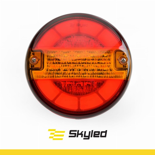 Tylna lampa zespolona LED (hamburger) SKYLED - Pozycja/Stop/Kierunkowskaz, nr kat. 13SL40200