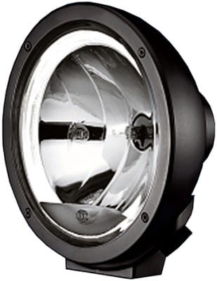 Reflektor Hella Luminator Compact Celis Black (białe szkło, z pozycją LED, Ref.37,5), nr kat. 1F1 009 094-041