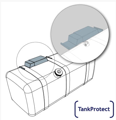 Zabezpieczenie smoka paliwa Tank Protect (regulowane, 700-1080 mm), nr kat. 20TP459602