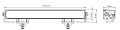 SKYLED APUS PRO 30 (758 mm) LED BAR SUPER SLIM, nr kat. 130.30LBS+