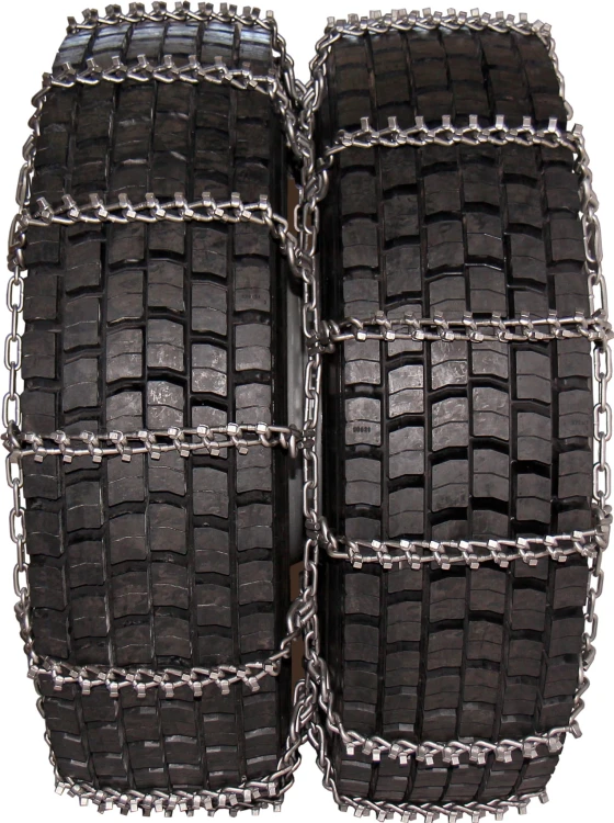 Łańcuchy drabinkowe z kolcami 315/80R22,5 - podwójne na bliźniaki TRYGG Super Dual Triple, nr kat. 294943942