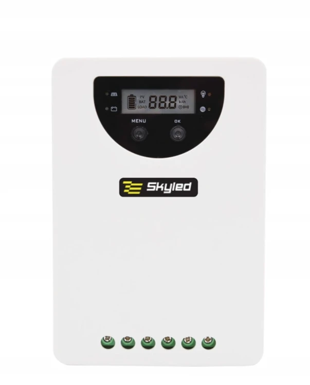 Regulator ładowania solarny Skyled MPPT 40A LCD Bluetooth, nr kat. 22MC4010BT