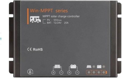 Regulator ładowania Skyled MPPT 12/24V 20A  LED Bluetooth, nr kat. 22WIN500-MPPT
