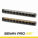 SKYLED GEMINI PRO 20” LED-Bar (516 mm), weißes und orangefarbenes Positionslicht