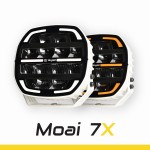 Reflektor dalekosiężny SKYLED Moai 7X White FI171 (136W, biała i pomarańczowa pozycja) R149/R148/R10 - biała obudowa, nr kat. 133000777-W