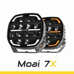 Reflektor dalekosiężny SKYLED Moai 7X Black FI171 (136W, biała i pomarańczowa pozycja) R149/R148/R10 - czarna obudowa, nr kat. 133000777-B