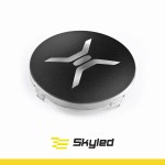 Pokrywa (czarny mat) reflektora SKYLED Crux 7X, nr kat. 133000447BC