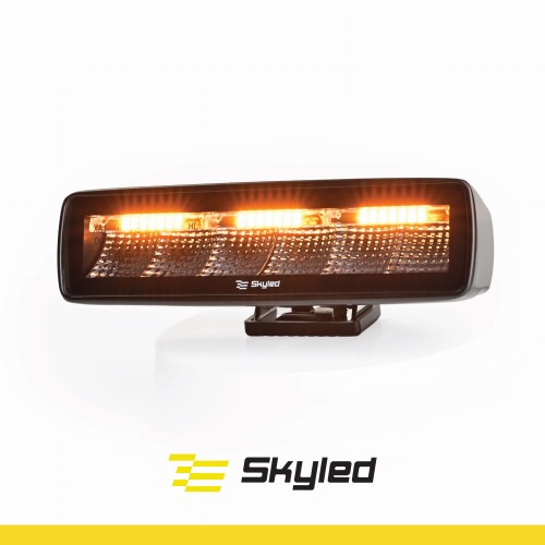 Lampa robocza SKYLED DARK ILLUSION FLASH RF30F ze światłem stroboskopowym 10-30V, 30W, 2880 Lm (światło rozproszone) R10/R23/R65, nr kat. 13SL50912F