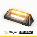 Stage work lamp with warning light SKYLED SCENE SLH FLASH 10-30V, 48W, 1443 Lm (diffused light) R10