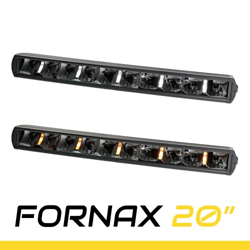 SKYLED FORNAX 20” (523 mm) LED BAR CURVED (łuk) 150W białe i pomarańczowe światło pozcyjne R7/R10/R112