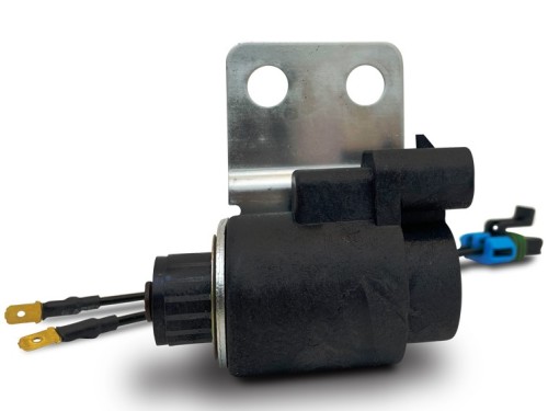 Elektrozawór HADLEY 12V/24V z podłączeniem 6 mm, z wtyczką podłączeniową