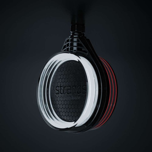 Lampa obrysowa LED ucho pod lusterko STRANDS FOR9T pomarańczowe/białe/czerwone światło LED przydymiany klosz