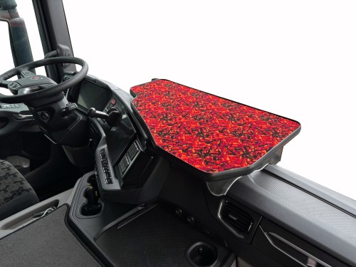 Środkowa półka czerwony duński plusz do Scania NG (2016-)